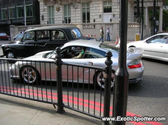 Porsche 911 GT2 spotted in London, United Kingdom