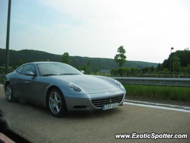 Ferrari 612 spotted in Spa, Belgium