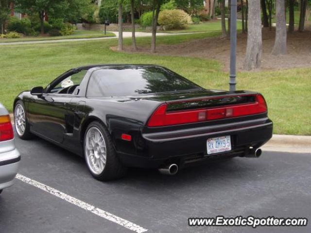 Acura NSX spotted in Davidson, North Carolina