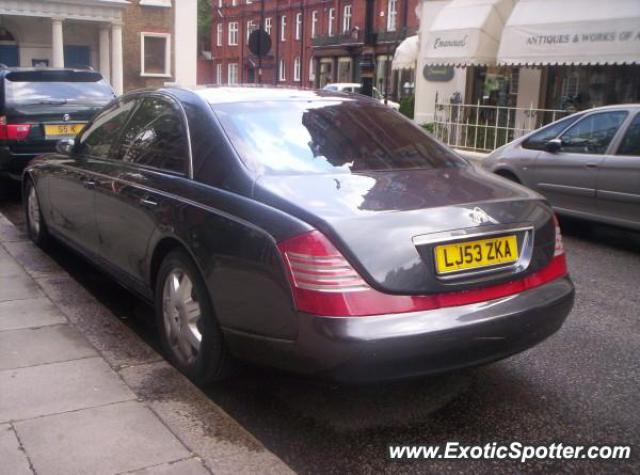 Mercedes Maybach spotted in London, United Kingdom