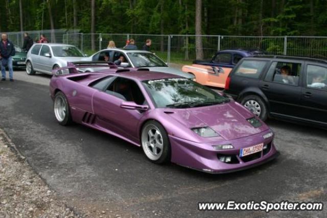 Lamborghini Diablo spotted in Hockenheim, Germany