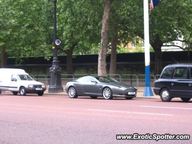 Aston Martin DB9 spotted in London, United Kingdom