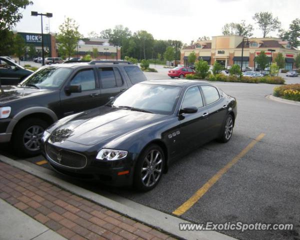 Maserati Quattroporte spotted in Deerpark, Illinois