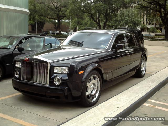 Rolls Royce Phantom spotted in Houston, Texas