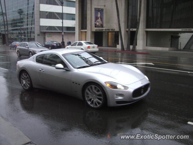 Maserati GranTurismo spotted in Beverly Hills, California