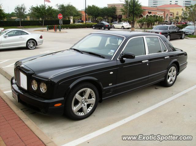 Bentley Arnage spotted in Houston, Texas