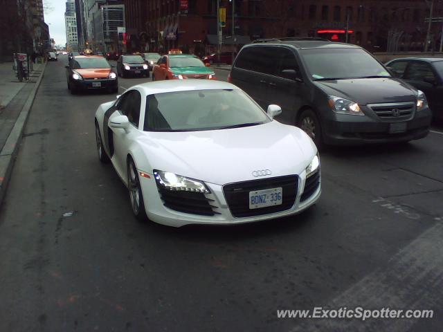 Audi R8 spotted in Toronto, Canada