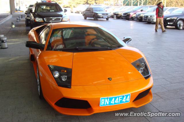 Lamborghini Murcielago spotted in Beijing, China