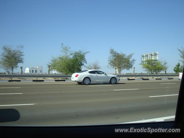 Bentley Continental spotted in ABU DHABI, United Arab Emirates