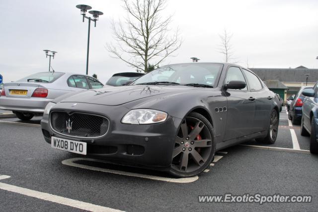 Maserati Quattroporte spotted in Malvern, United Kingdom