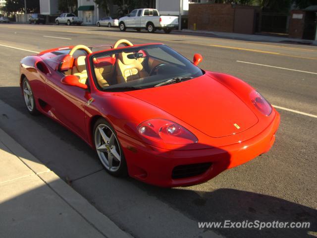 Ferrari 360 Modena spotted in Malibu, California