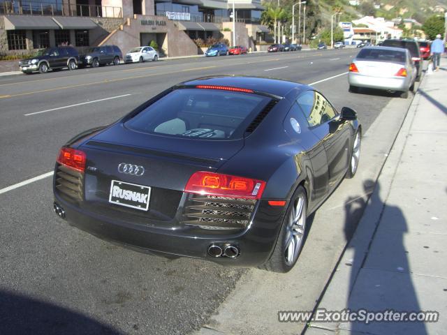 Audi R8 spotted in Malibu, California