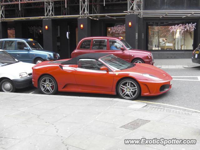 Ferrari F430 spotted in London, United Kingdom