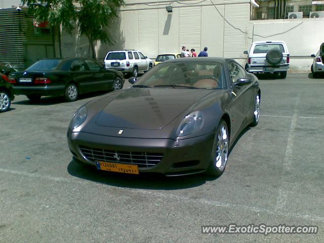 Ferrari 612 spotted in Beirut, Lebanon