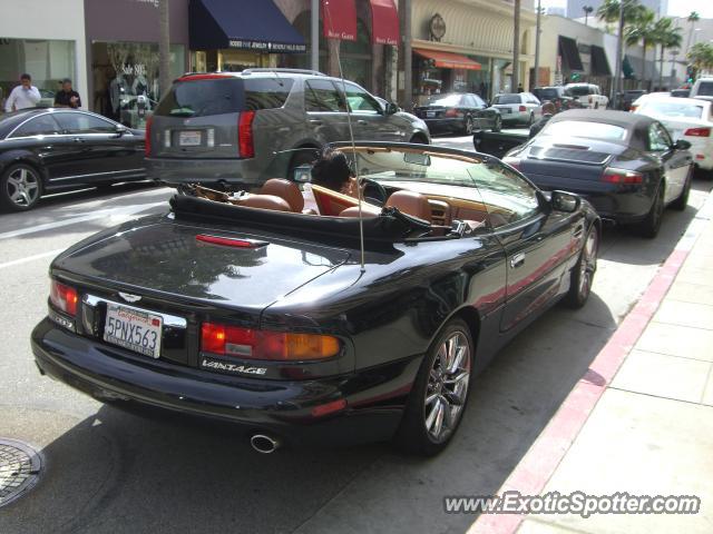 Aston Martin DB7 spotted in Beverly Hills, California