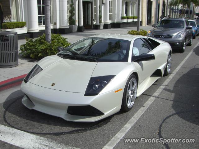 Lamborghini Murcielago spotted in Beverly Hills, California