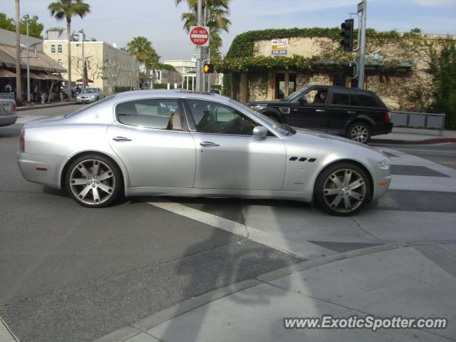 Maserati Quattroporte spotted in Beverly Hills, California