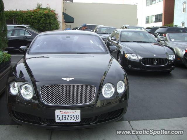 Bentley Continental spotted in Beverly Hills, California