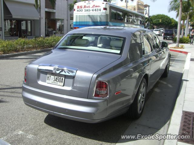 Rolls Royce Phantom spotted in Beverly Hills, California