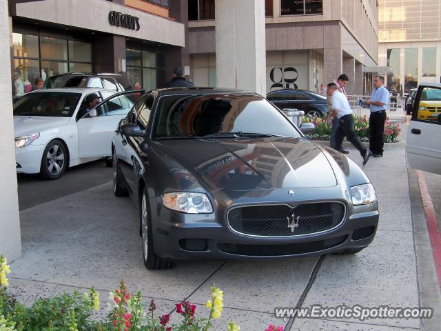 Maserati Quattroporte spotted in Houston, Texas