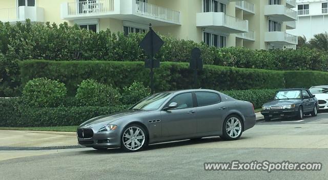 Maserati Quattroporte spotted in Palm Beach, Florida