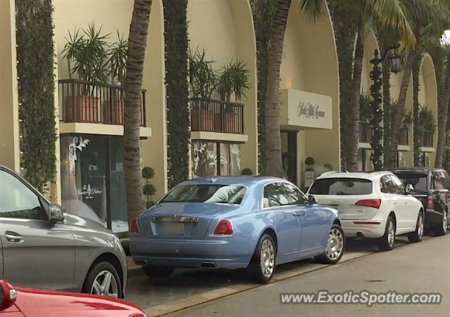 Rolls-Royce Ghost spotted in Palm Beach, Florida