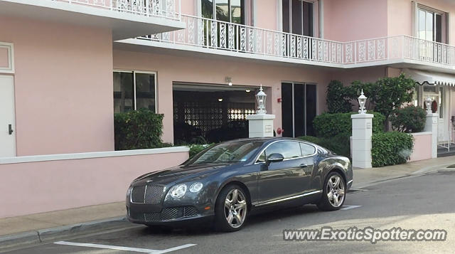 Bentley Continental spotted in Palm Beach, Florida