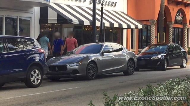 Maserati Ghibli spotted in Fort Lauderdale, Florida