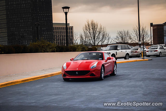 Ferrari California spotted in McLean, Virginia