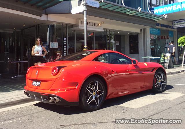 Ferrari California spotted in Melbourne, Australia