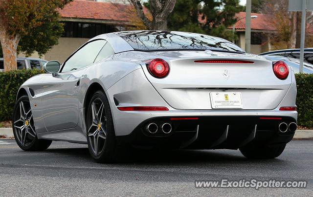 Ferrari California spotted in Calabasas, California