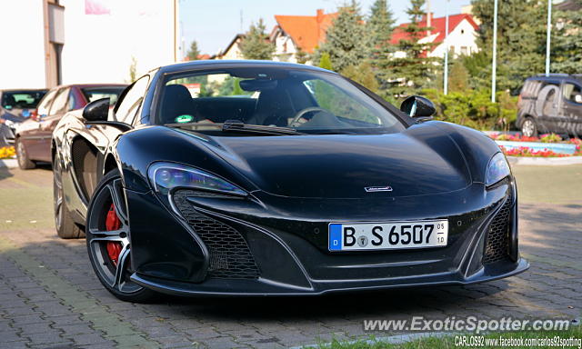 Mclaren 650S spotted in Biała Podlaska, Poland