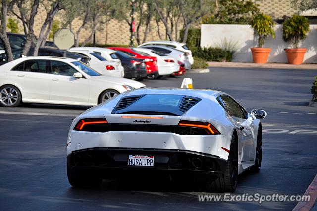 Lamborghini Huracan spotted in Newport Beach, California