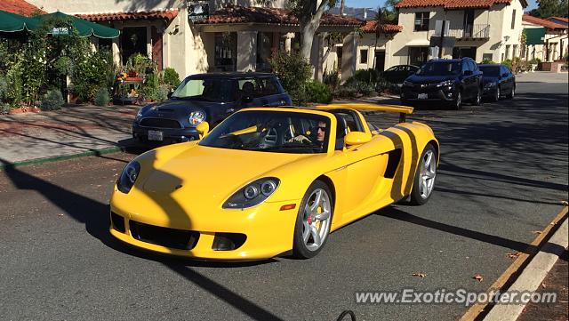 Porsche Carrera GT spotted in Rancho Santa Fe, California