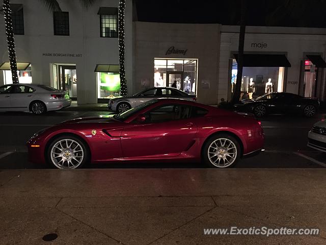 Ferrari 599GTB spotted in Palm Beach, Florida