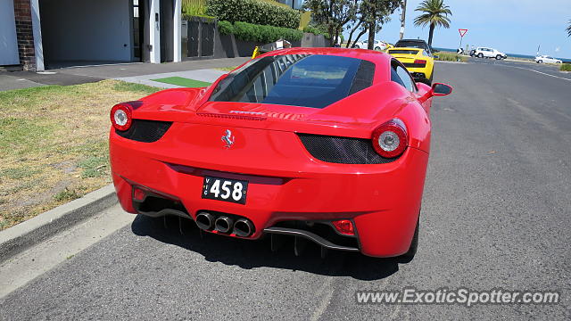 Ferrari 458 Italia spotted in Melbourne, Australia