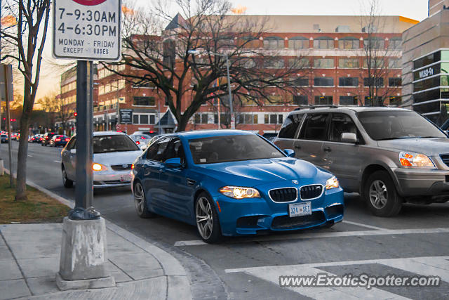 BMW M5 spotted in Arlington, Virginia