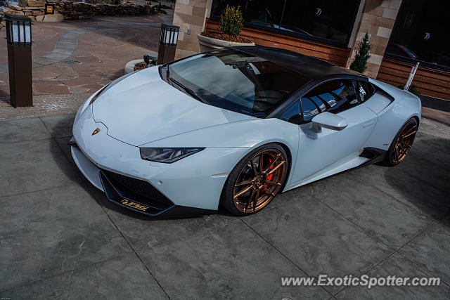 Lamborghini Huracan spotted in Lone Tree, Colorado