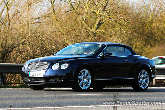 Bentley Continental spotted in Cambridge, United Kingdom