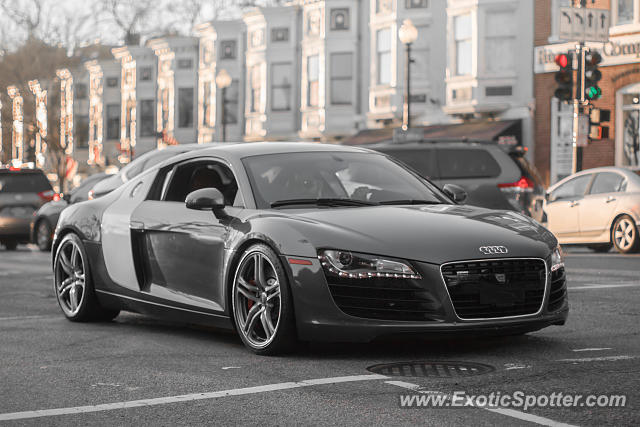 Audi R8 spotted in Arlington, Virginia