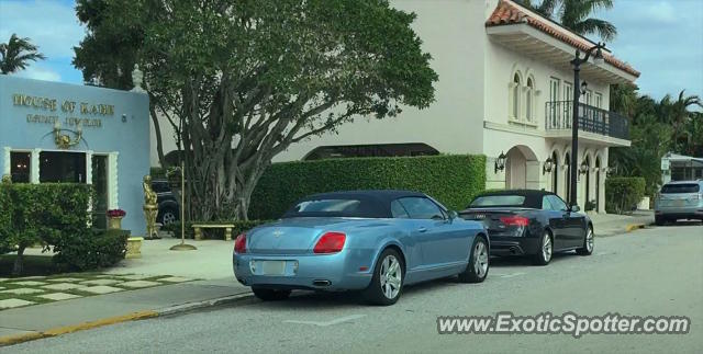 Bentley Continental spotted in Palm Beach, Florida