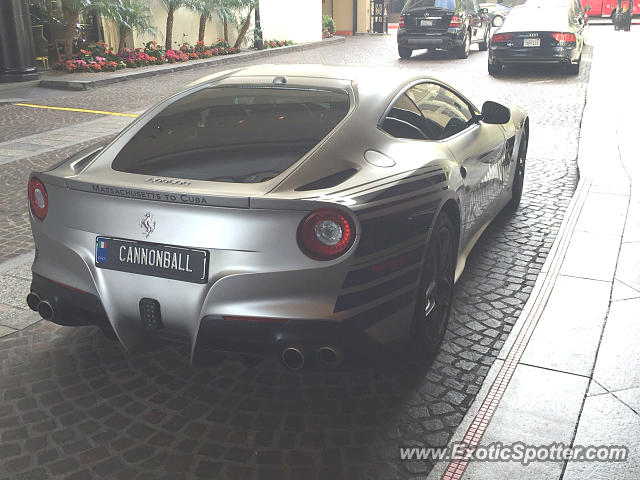 Ferrari F12 spotted in Beverly Hills, California