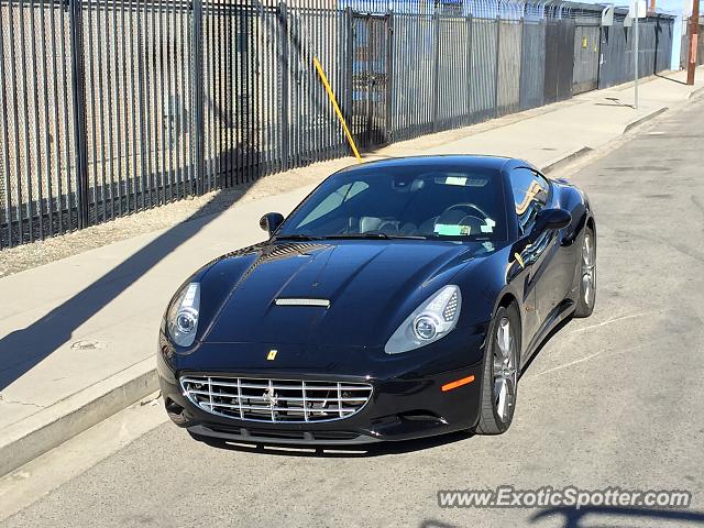 Ferrari California spotted in Los Angeles, California