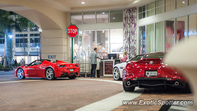 Ferrari 458 Italia spotted in Jupiter, Florida