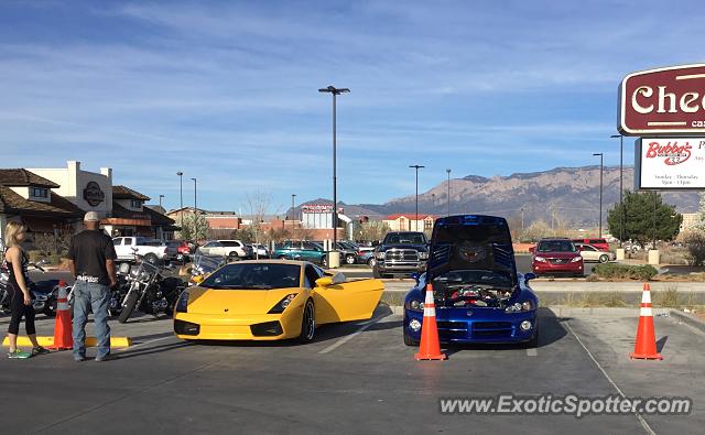 Lamborghini Gallardo spotted in Albuquerque, New Mexico