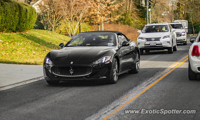 Maserati GranCabrio spotted in Arlington, Virginia