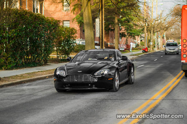 Aston Martin Vantage spotted in Arlington, Virginia