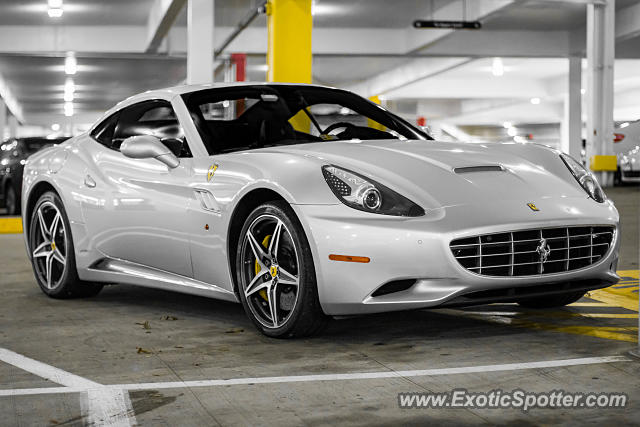 Ferrari California spotted in McLean, Virginia