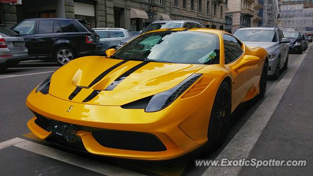 Ferrari 458 Italia spotted in Zurich, Switzerland