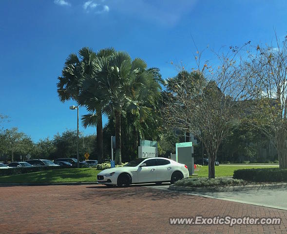 Maserati Ghibli spotted in Palm B. Gardens, Florida